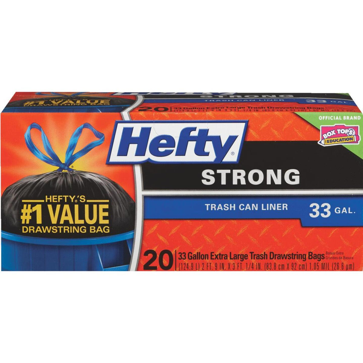 Hefty Ultra Strong 39 Gal. Extra Large Black Trash Bag (16-Count) -  Mechanicsburg, PA - Mechanicsburg Agway