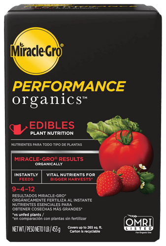 Miracle-Gro® Performance Organics® Edibles Plant Nutrition (1 lbs)