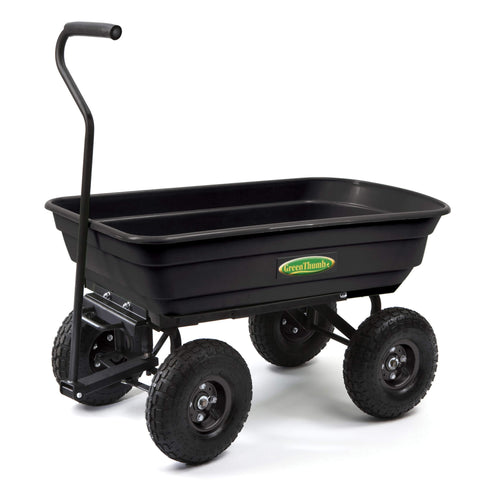 Green Thumb Garden Dump Cart (38.7″ x 20″ x 19.5″)