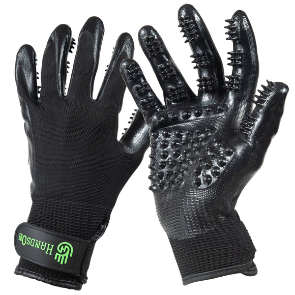 HandsOn Animal Grooming Gloves