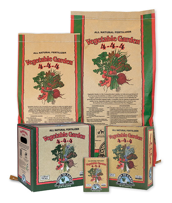 Down to Earth Vegetable Garden 4-4-4 Fertilizer (5 lbs.)