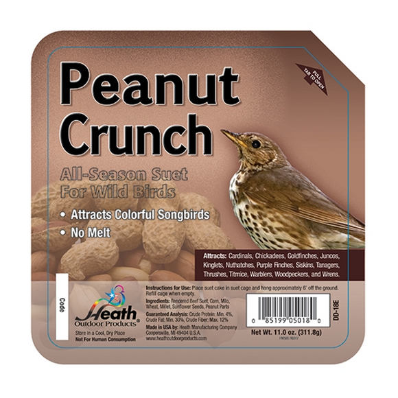 HEATH PEANUT CRUNCH SUET CAKE (11.25 oz)