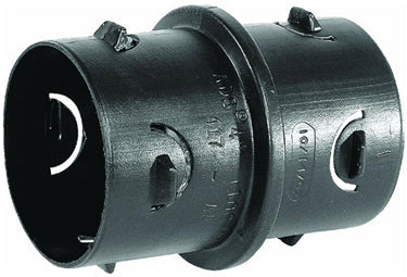 COUPLER 4IN BLACK INTERNAL