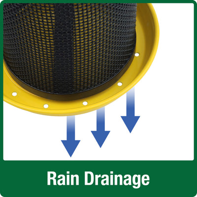 Nature's Way Bird Sunglow Metal Mesh Thistle Bird Feeder