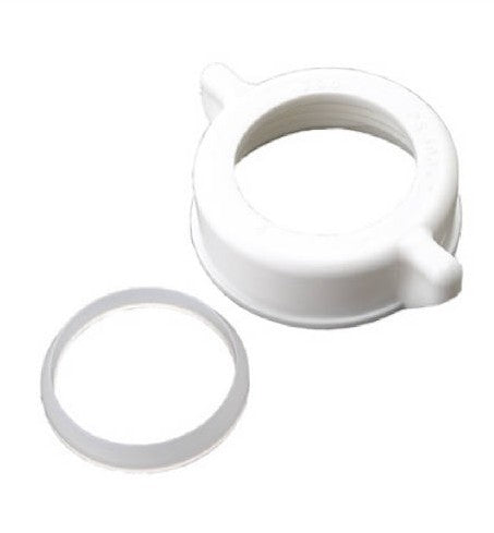 Master Plumber Slip Joint Nut & Washer White Plastic
