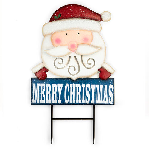 Land & Sea Metal Giant Santa