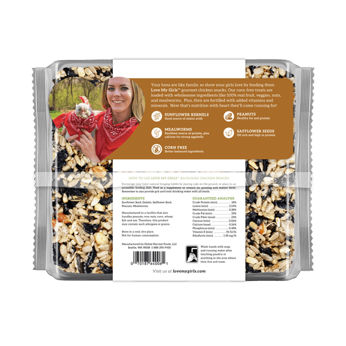 Love My Girls Nuts & Worms  Seed Cake