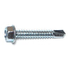 Monster Fastener Zinc Plated Steel Hex Washer Head Self-Drilling Screws