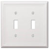 Amerelle Chelsea - White Decorative Wallplate