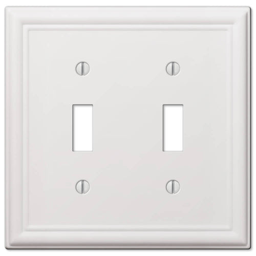 Amerelle Chelsea - White Decorative Wallplate