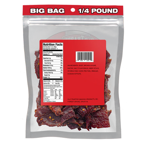 Old Trapper Hot & Spicy Beef Jerky