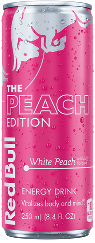Red Bull Peach Edition Energy Drink