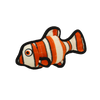 Tuffy Ocean Creature Jr Fish Orange Dog Toy