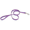 Dog Leash, Paws, Nylon, 1-In. x 6-Ft.