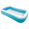 Inflatable Pool, Rectangle 120 x 72-In.