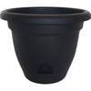 LUCCA PLANTER (8 INCH, BLACK)