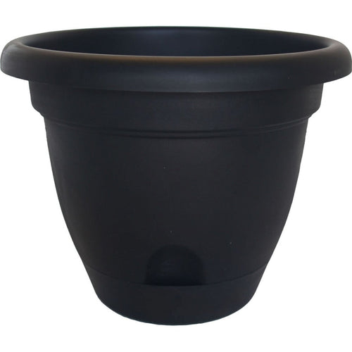 LUCCA PLANTER (8 INCH, BLACK)