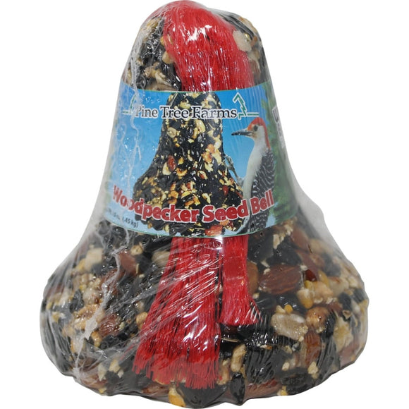 Pine Tree Farms Woodpecker Seed Bell (14 oz)