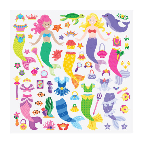 Melissa & Doug Puffy Sticker Play Set - Mermaid