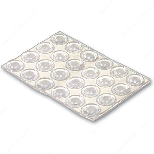 Richelieu Hardware PRO-TEC® PVC Round Bumper Pads 1/2 in.