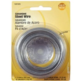 24-Gauge Galvanized Wire, 100-Ft.