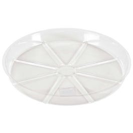 Plant Saucer, Clear, 8-In.