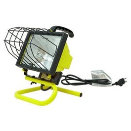 Portable Halogen Work Light, 500-Watts