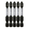 Impact Power Bit, Phillips #2, 2-In., 5-Pk.