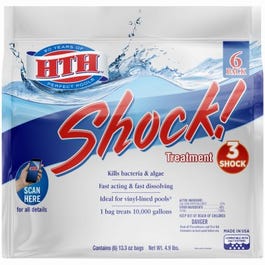 Pool Shock Treatment Bag, 13.3-oz., 6-Pk.