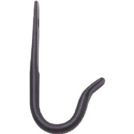 3-In. Black Forged Steel J Hook