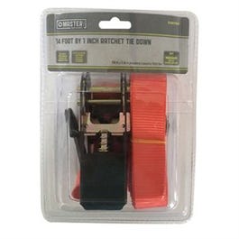 1-inch x 14-Ft. Ratchet Tie-Down