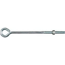 Eye Bolt, Zinc, 1/2 x 12-In.