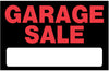 8  X 12  BLACK AND RED GARAGE SALE SIGN