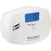 First Alert Plug-In 120V Electrochemical Easy To Read Digital Display Carbon Monoxide Alarm