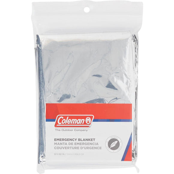 Coleman 53 In. W. x 82.5 In. L. Polyester Waterproof Emergency Blanket