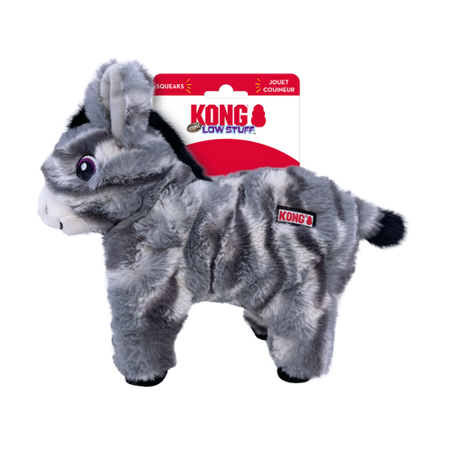 KONG Low Stuff Stripes Donkey