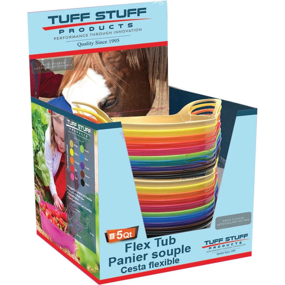 TUFF STUFF FLEX TUB ASSORTMENT DISPLAYS